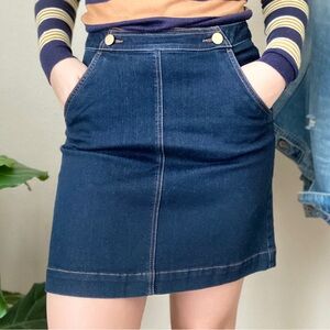 Denim Blue LOFT Skirt